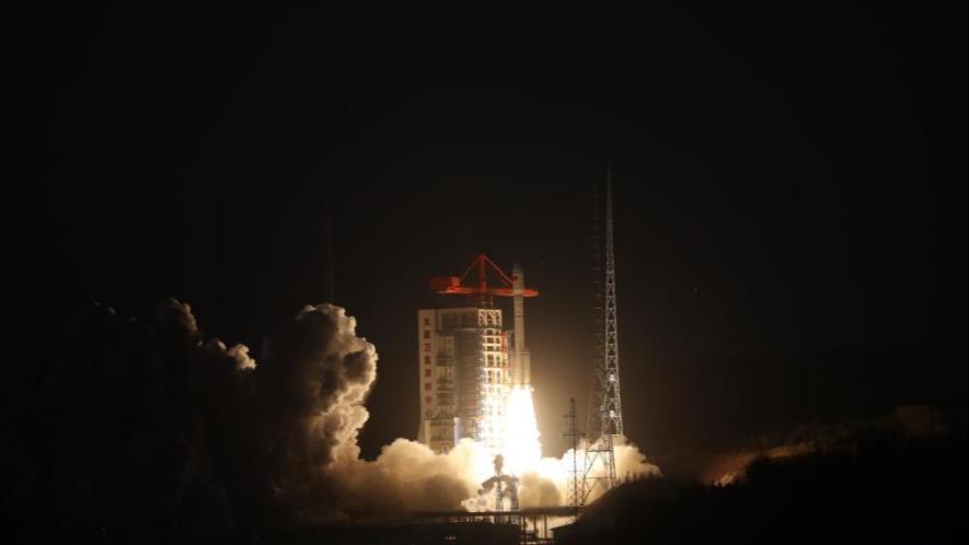 China Startet Erfolgreich Satelliten Tianhui