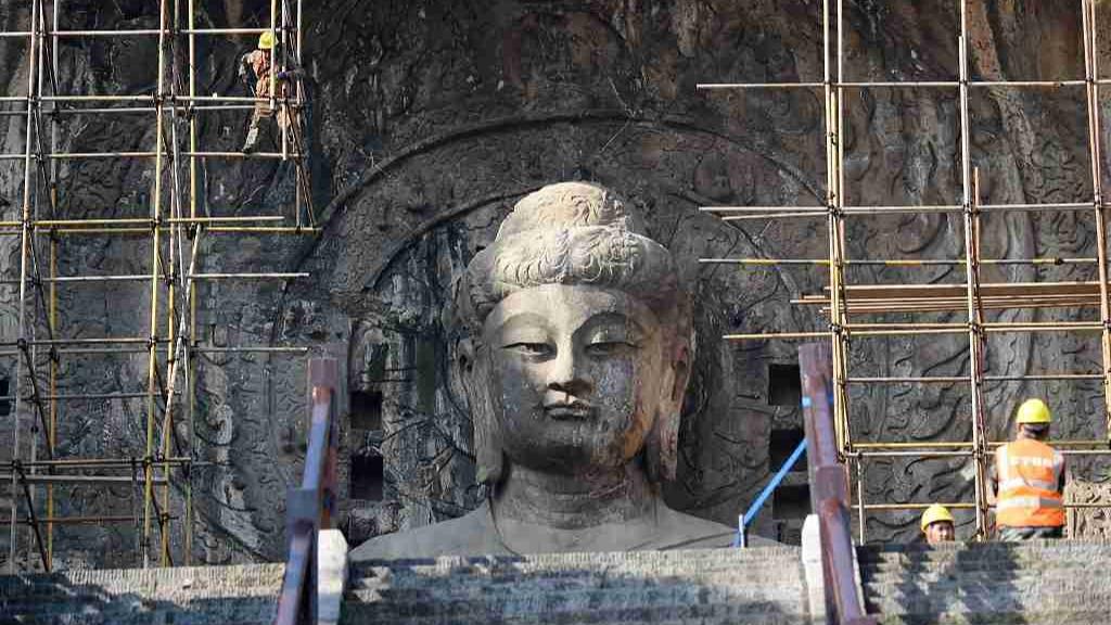 پروژه‌ای عظیم برای تعمیر و حفاظت از معبد فنگ‌شیانا