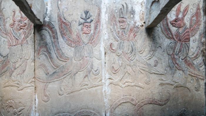 یک مقبره اتاقکی باستانی در شمال چین کشف شد