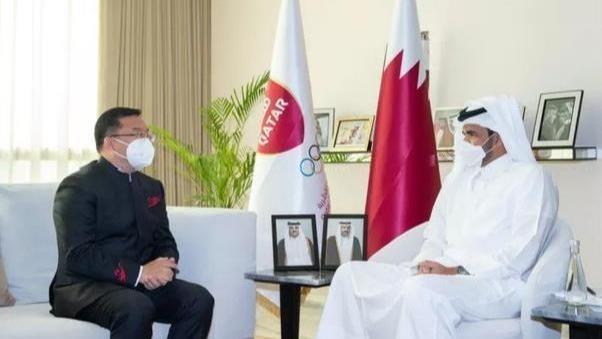 Катарын Олимпын Хорооны ерөнхийлөгч Бээжингийн өвлийн олимпийн бэлтгэлийг өндрөөр үнэлэв