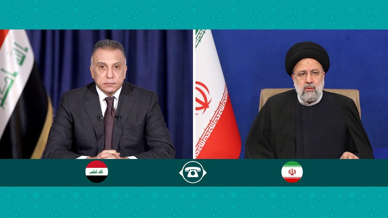سران ایران و عراق در تماس تلفنی روابط دوجانبه را بررسی کردندا