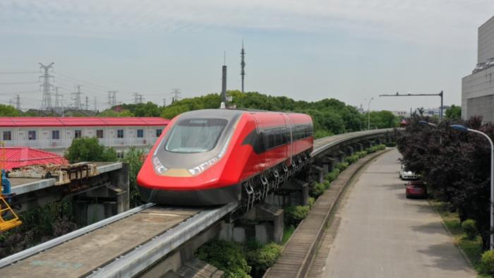 شرکت سازنده چینی از نسل جدید قطار تجاری مَگلِو رونمایی کردا