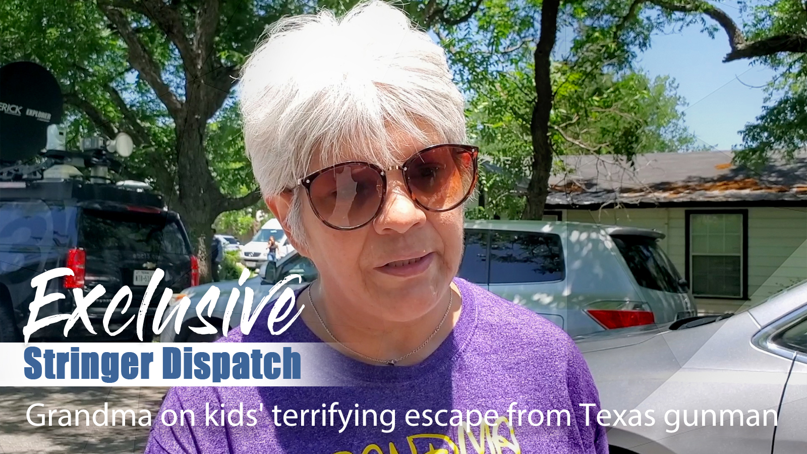 Exclusive Stringer Dispatch: Grandma on kids' terrifying escape from Texas gunman