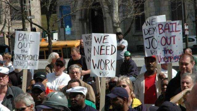 بالاترین میزان درخواست حقوق بیکاری در آمریکا در 8 ماه گذشتها