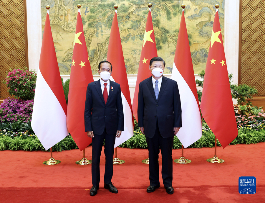 Xi Jinping dan Jokowi Gelar Pembicaraan