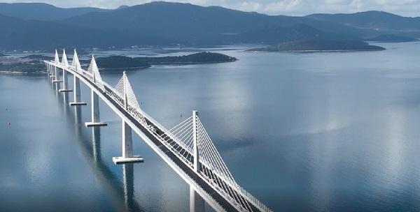 پل ساختِ چین در کرواسی افتتاح شدا