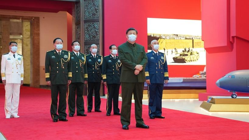 شي يشدد على الجهود الحثيثة للوصول إلى أهداف الذكرى المئوية لتأسيس جيش التحرير الشعبي الصيني