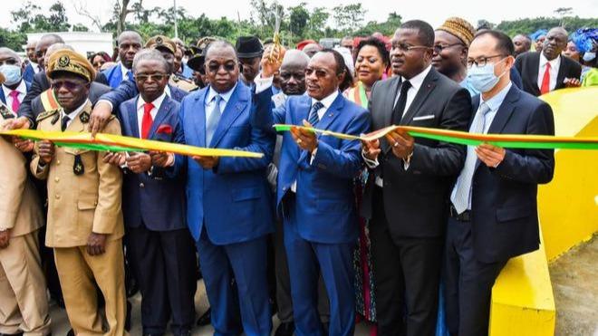 افتتاح بزرگراه ساختِ چین در کامرونا