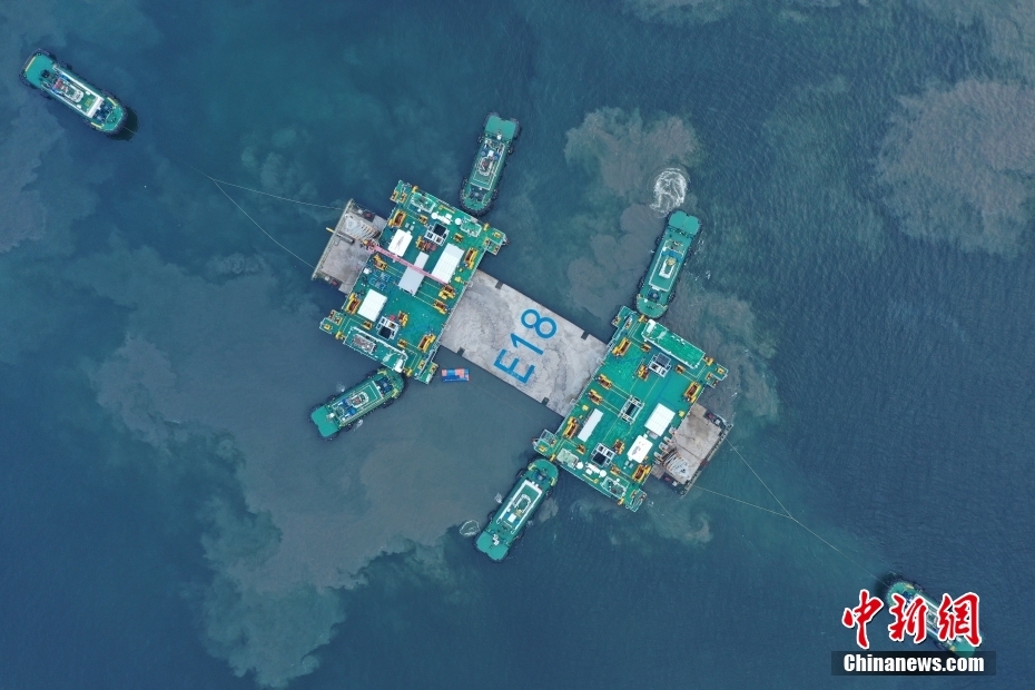 Semua Paip Terowong Dasar Laut Teluk Dalian Siap Dipasang