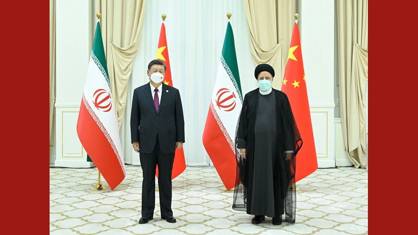 دیدار رؤسای جمهوری چین و ایرانا