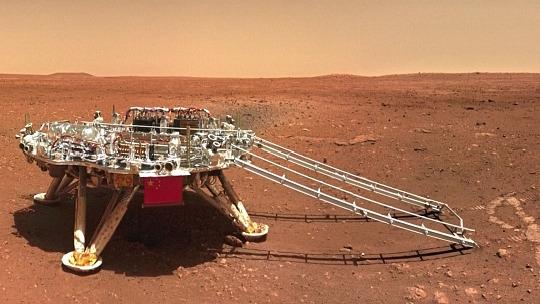 Падчас першай кітайскай місіі па даследаванні Марса атрыманы важныя навуковыя вынікі