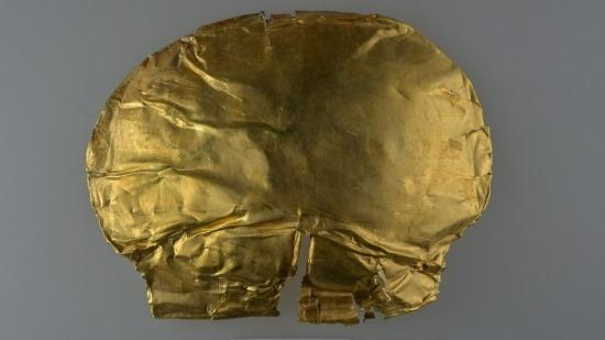 کشف نقاب طلای ۳ هزار سالها