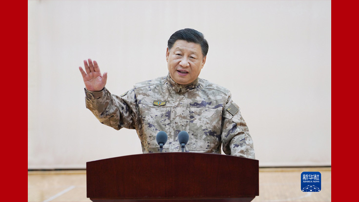 رئیس جمهور چین بر تقویت همه جانبه آموزش نظامی و دفاعی تاکید کردا
