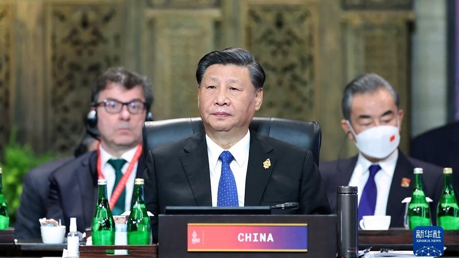Ши Жиньпин хорийн бүлгийн удирдагчдын дээд хэмжээний уулзалтад илтгэл тавив