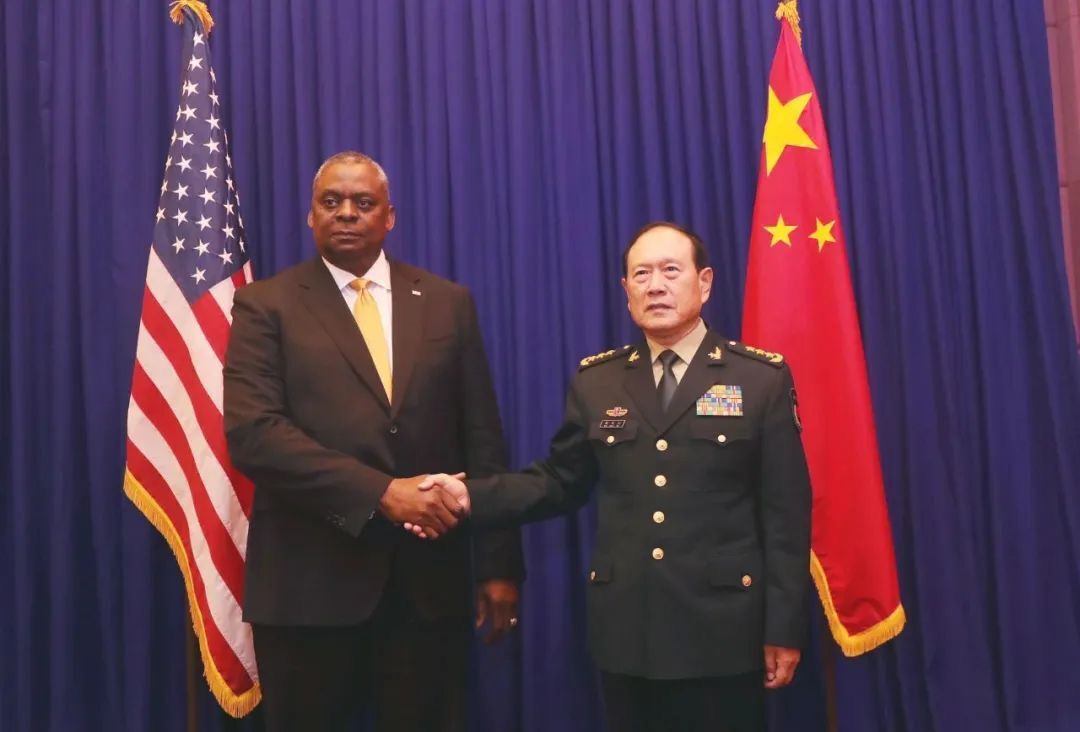 चीन- अमेरिका रक्षामन्त्रीबीच भेटवार्ता