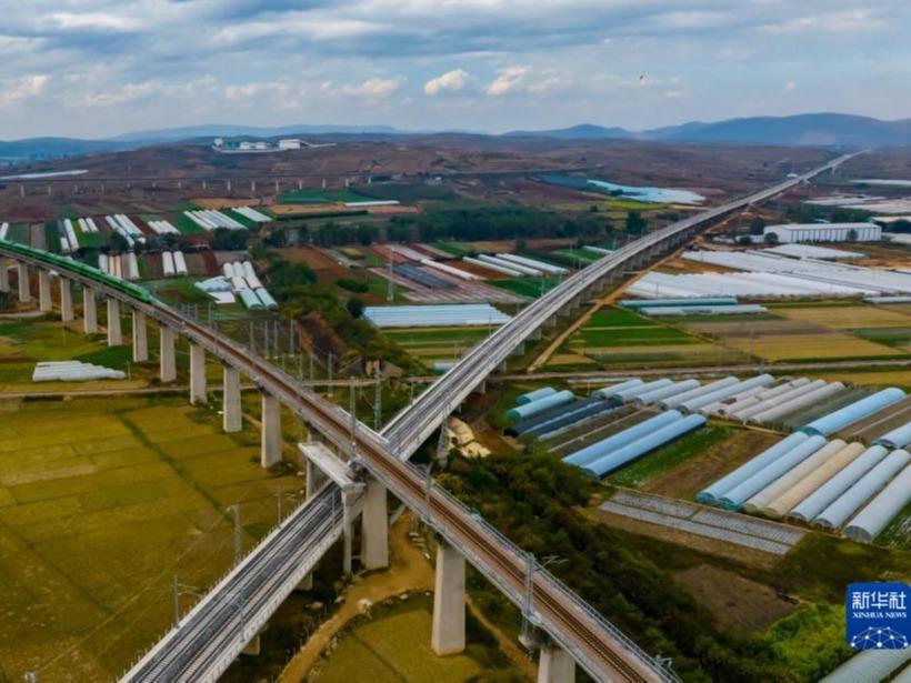 Pembinaan HSR di Yunnan Berjalan Lancar