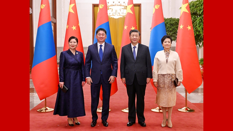 Xi Jinping odbył rozmowy z prezydentem Mongolii