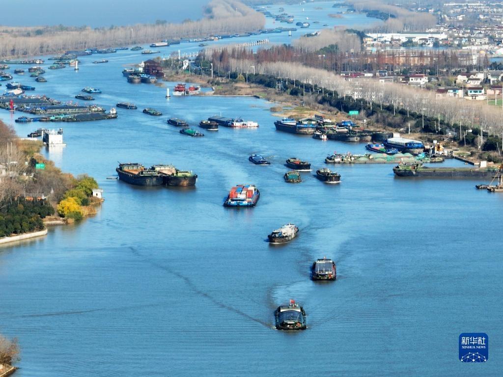 Terusan Besar Beijing-Hangzhou Kembali Sibuk