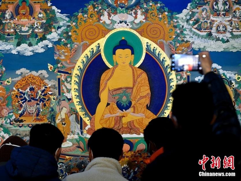 Pameran Thang-ga di Lhasa