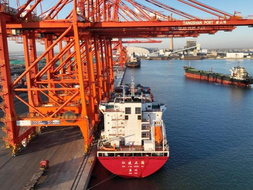 Jumlah Kendalian Pelabuhan Tangshan Naik 6.43%