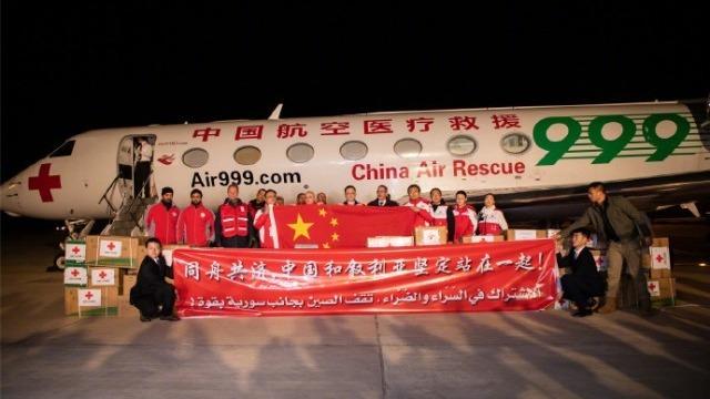نخستین محموله کمک انسان دوستانه چین به سوریه ارسال شدا