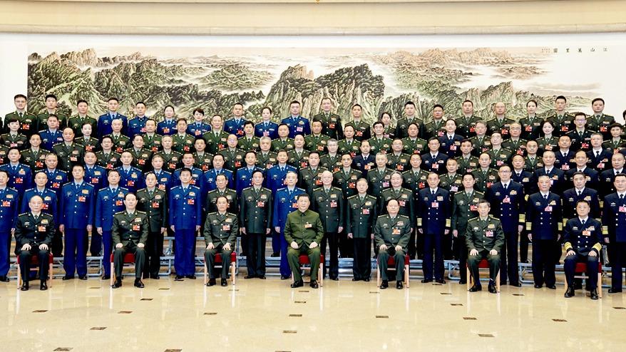 Ши Жиньпин Ардын чөлөөлөх арми, Зэвсэгт цагдаагийн хүчний төлөөлөгчдийн хуралдаанд оролцов