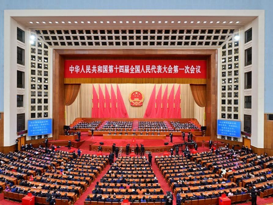 Sesi Pleno ke-5 Sidang Pertama NPC ke-14 Diadakan, Xi Jinping Hadir