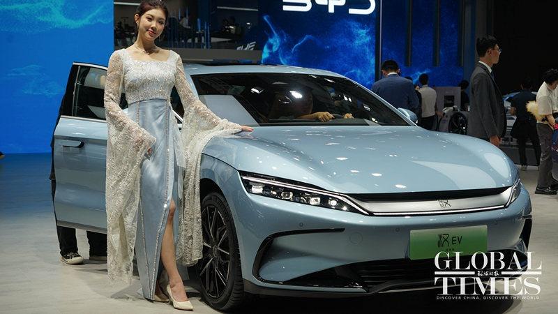 خودروهای با انرژی جدید در نمایشگاه خودروی شانگهای