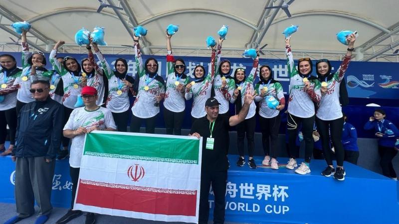 تیم بانوان قایق‌ اژدهای ایران با دست آوردهای درخشان روز سنتی چین را جشن گرفتا