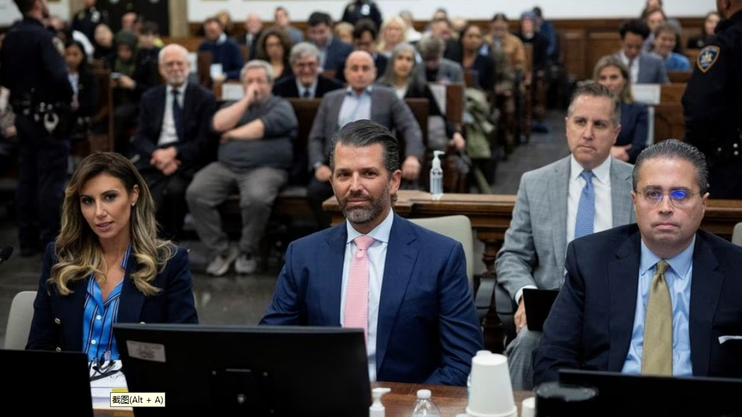 Donald Trump Jr Takes Witness Stand In New York Civil Fraud Trial 