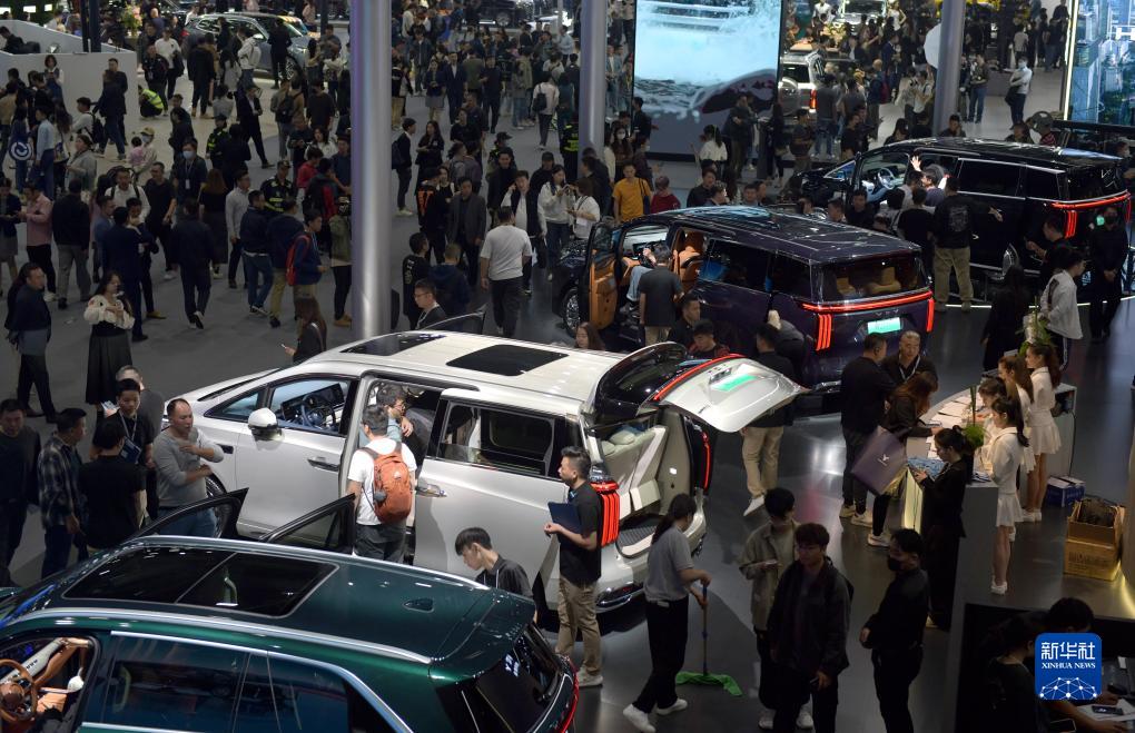 افتتاح نمایشگاه بین المللی خودروی گوانگ جو  2023 + تصاویر