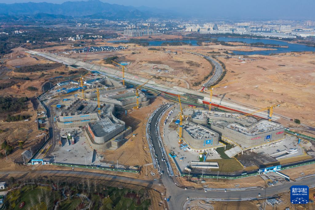 Pembinaan Infrastruktur Rancak di Jinhua pada Permulaan Tahun Baharu