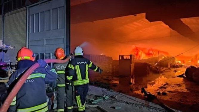 انفجار در کارخانه‌ای در ایران ۵۳ زخمی به جا گذاشتا