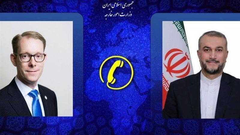 گفتگوی تلفنی وزرای امور خارجه ایران و سوئدا
