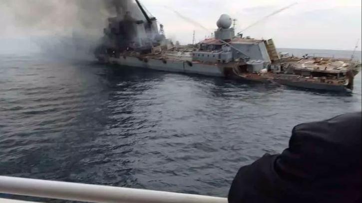 اوکراین مدعی انهدام یک کشتی روس در دریای سیاه شدا