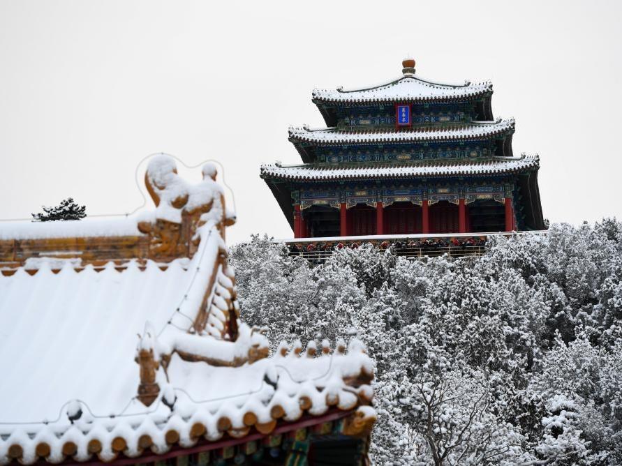 Keindahan Beijing yang Dilitupi Salji