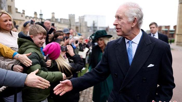 پادشاه بریتانیا در مراسم عید پاک؛ نخستین حضور پس از اعلام ابتلا به سرطان پرستاتا