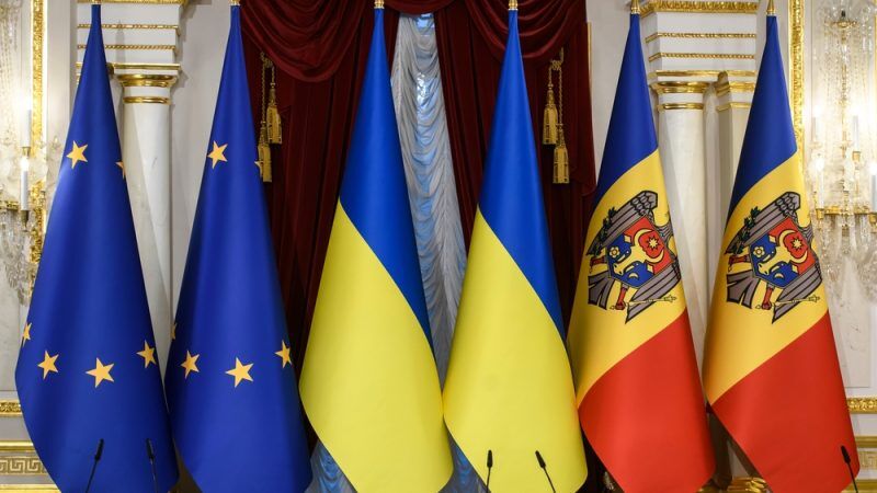 مذاکرات عضویت اوکراین و مولداوی در اتحادیه اروپا آغاز شدا