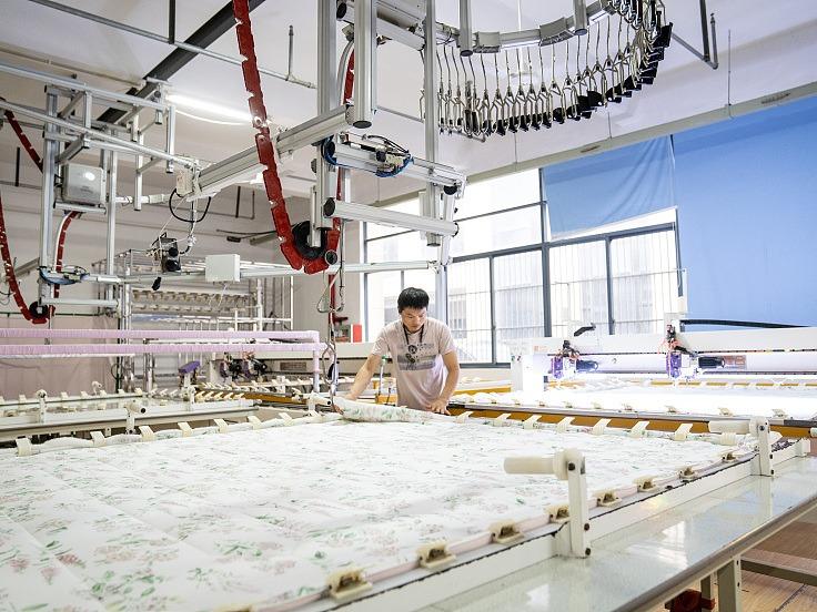 Teknologi Digital Memacu Perkembangan Industri Tekstil di Jiangsu