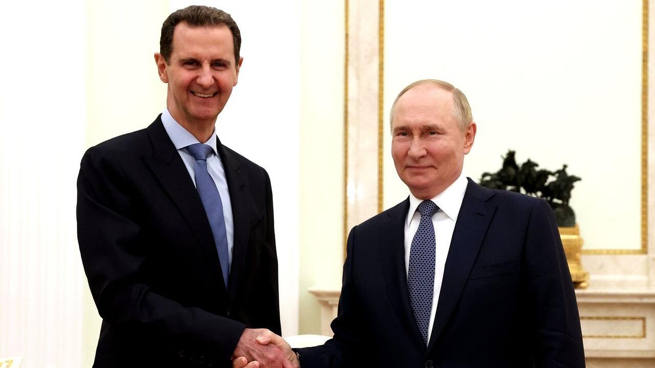 دیدار پوتین و اسد در مسکوا