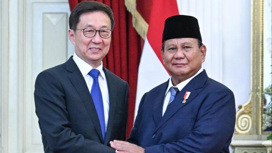 Presiden Indonesia Baharu Terima Kunjungan Naib Presiden China