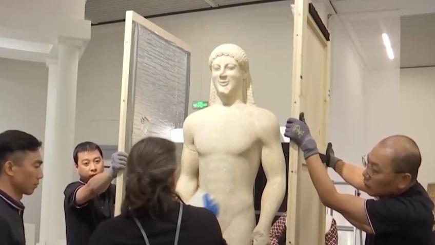 古代ギリシャの愛と美の女神」中国国家博物館で初公開