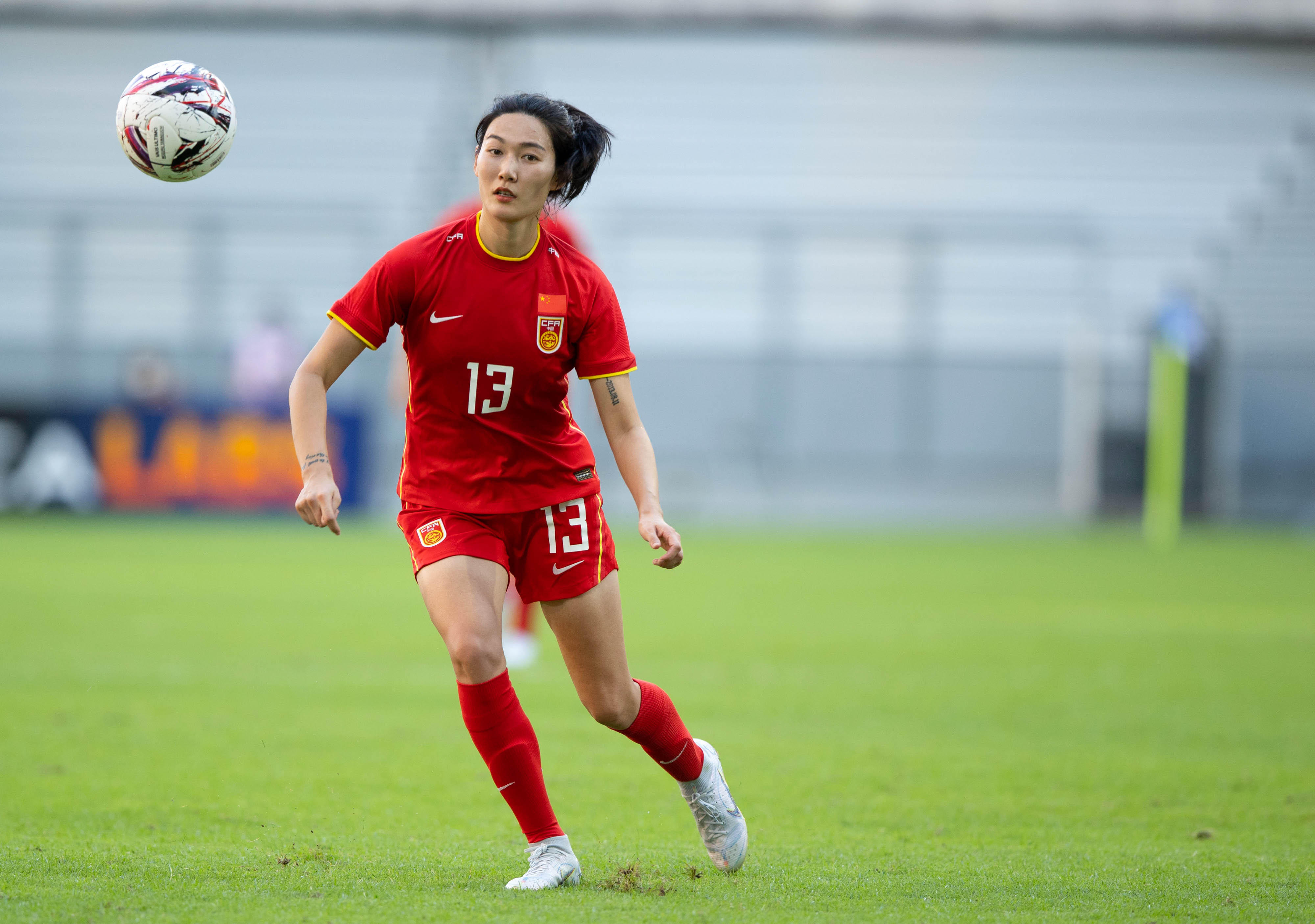 Yang Lina în prima rundă a Cupei Asiei de Est (20 iulie 2022) (IC Photo)