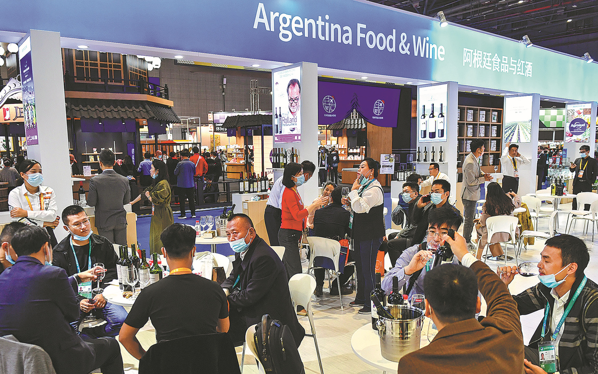 Pavijoni i Argjentines ne Panairin ne Shangai (Foto China Daily)
