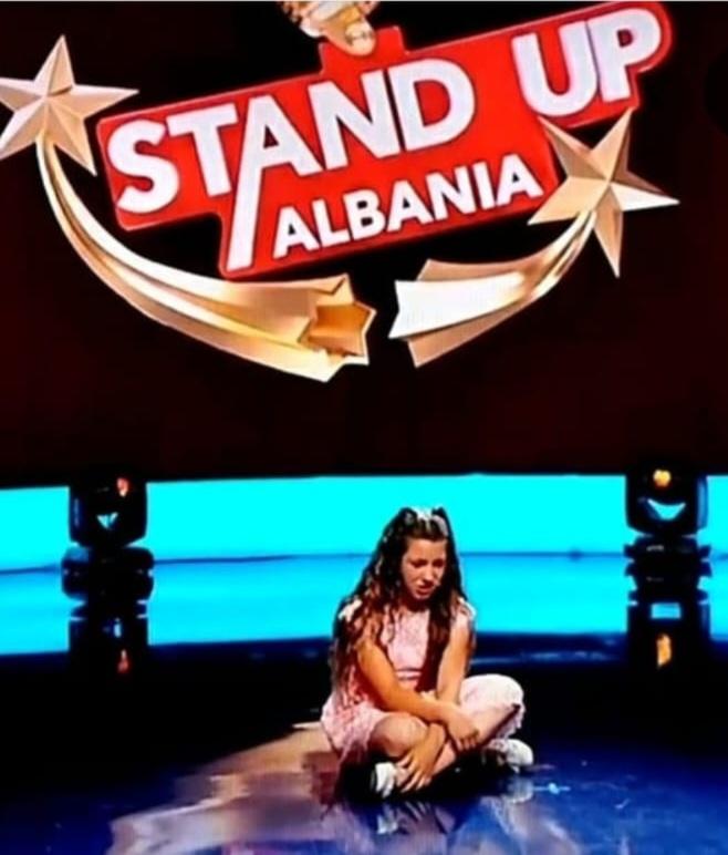 Ejza Hoxha në Stand Up Albania (Foto personale)