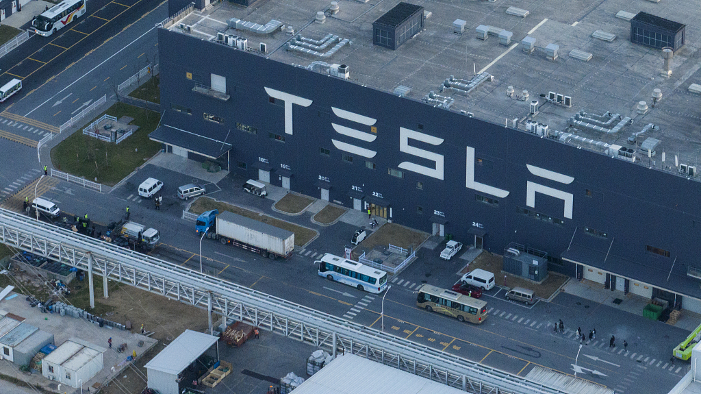 Fabrika e Tesla-s në Shangai(Foto:VCG)