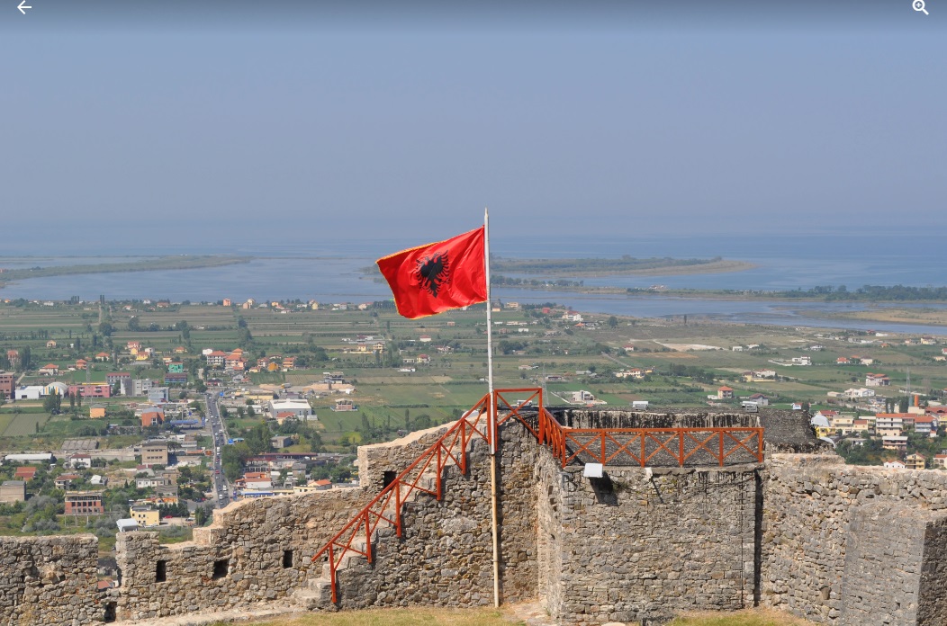 Pamje nga Kalaja e Lezhës (Foto VisitLezha)