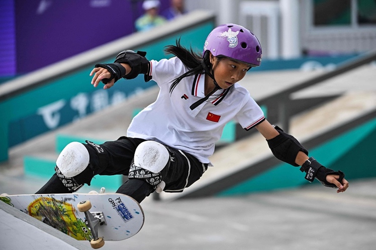 中国　遼三彩 13歳の女子選手 中国最年少のアジア大会チャンピオンに