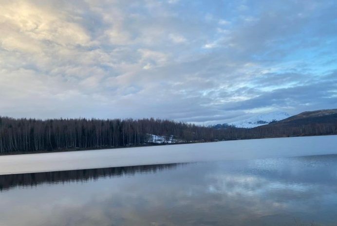 Liqeni i ngrire (Foto Atsh)