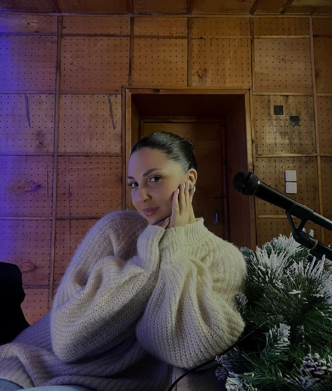 Martina Serreqi në Radio Shkodra (Foto nga instagrami)